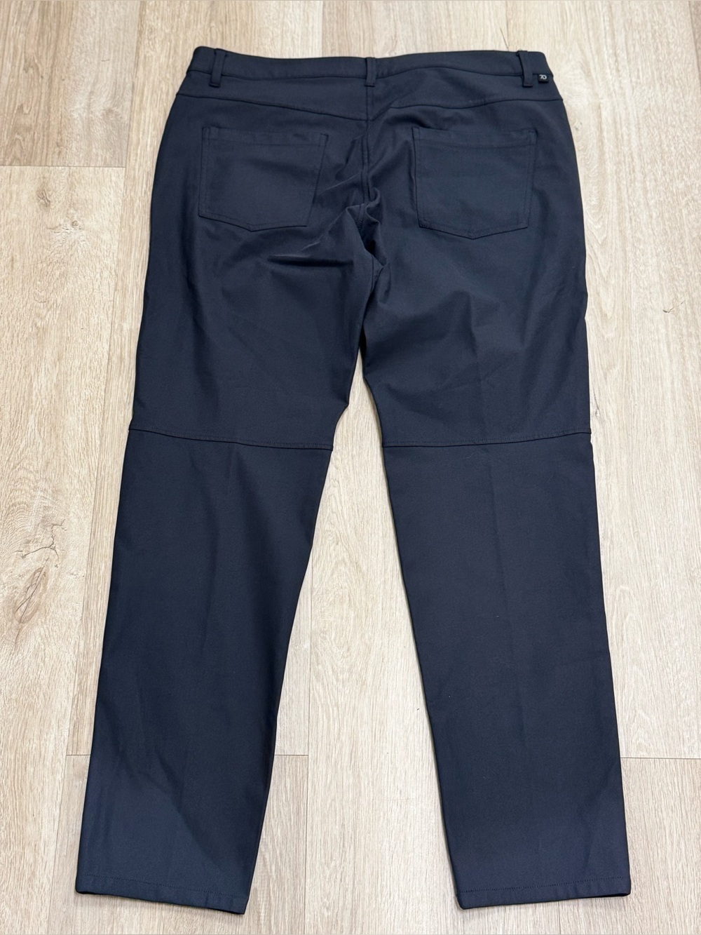 7 Diamonds Infinity Slim Fit Chino Performance Golf Pants Men's Size 35x32 Black